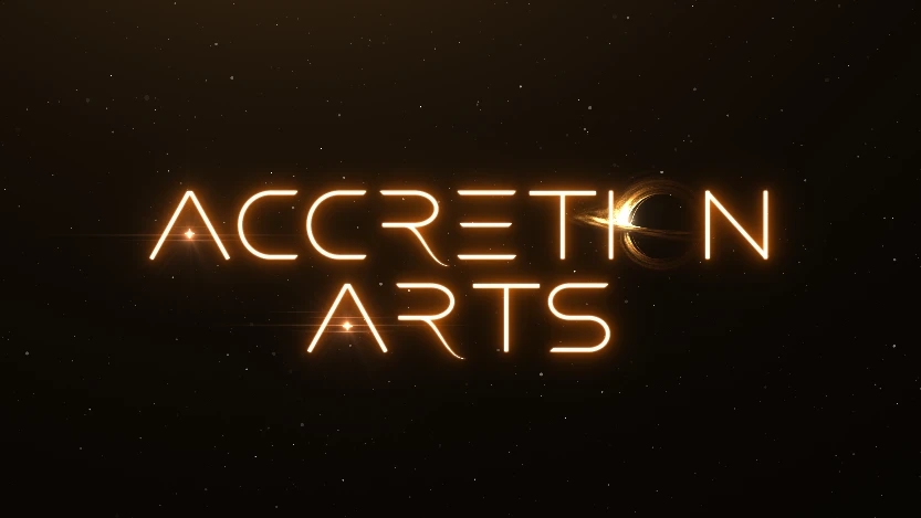 Illuminated Accretion Arts wordmark